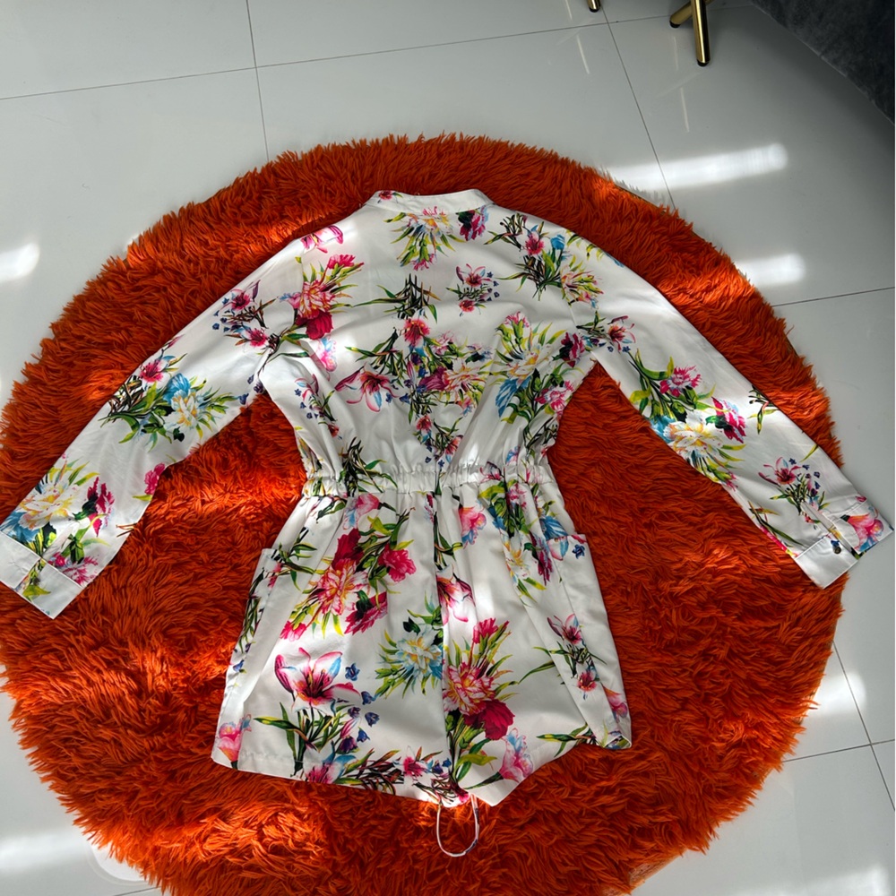 Lizette Collection Floral Rumper - Picture 3 of 3